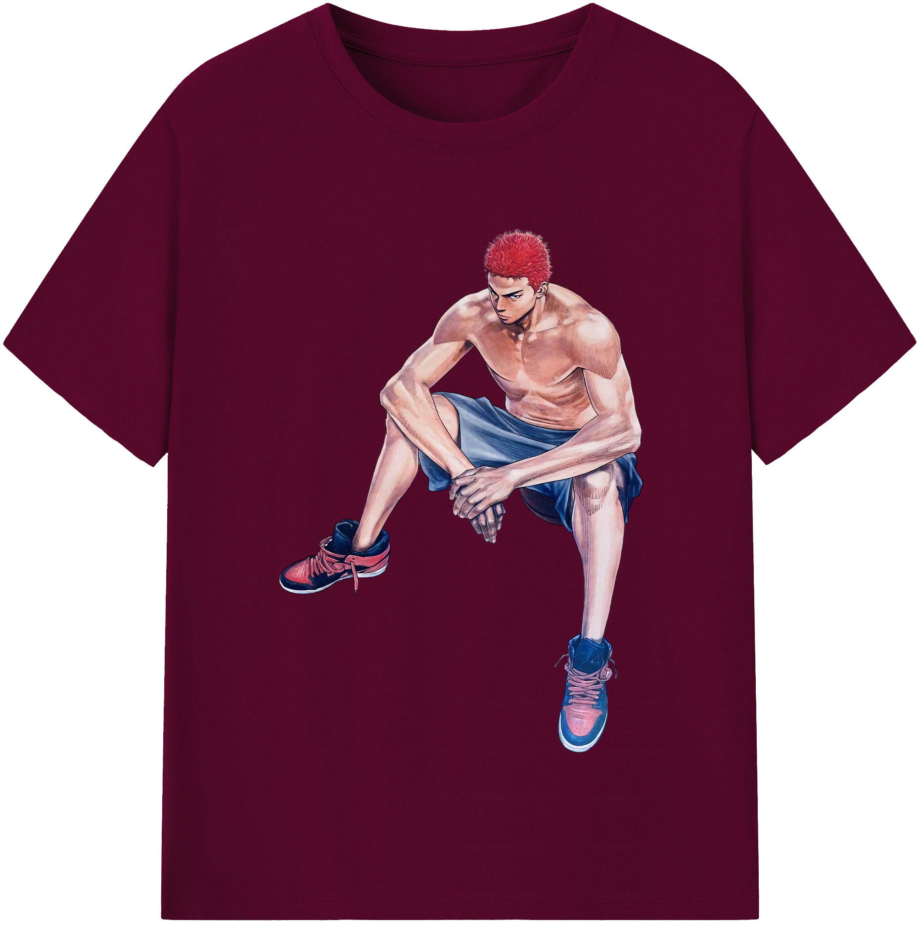 （画像用） SLAM DUNK／スラムダンク レディースカジュアルプリントTシャツ（綿100％）